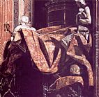 Tomb of Pope Alexander VII [detail] by Gian Lorenzo Bernini